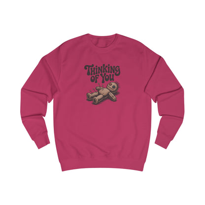 The Voodoo That You Do, So Well — Retro Voodoo Doll Sweatshirt (Light)