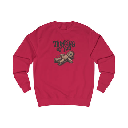 The Voodoo That You Do, So Well — Retro Voodoo Doll Sweatshirt (Light)