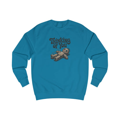 The Voodoo That You Do, So Well — Retro Voodoo Doll Sweatshirt (Light)