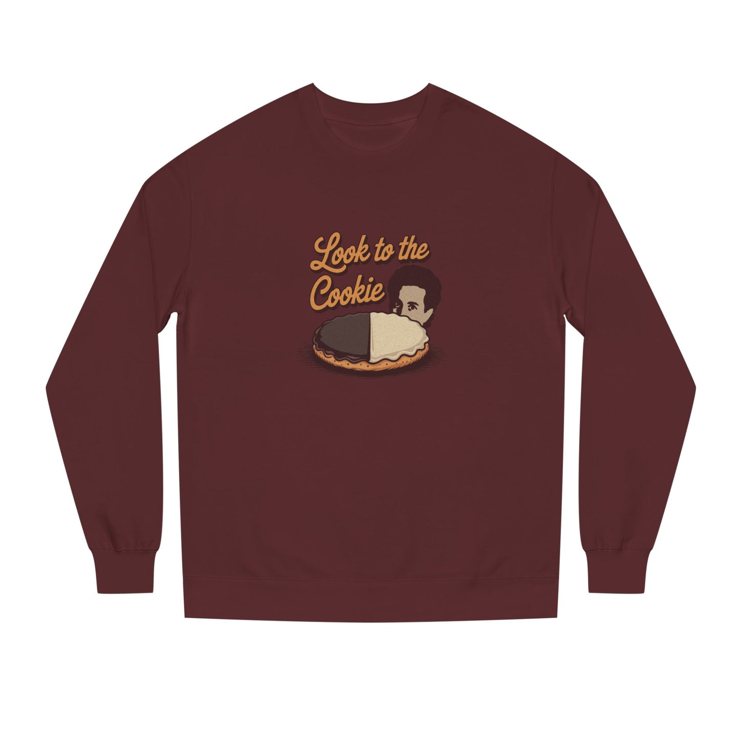 Look to the (Black-and-White) Cookie — Seinfeld Retro Sweatshirt (Dark)