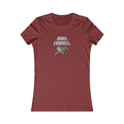 I Gotta Have More Cowbell! — SNL Sketch Retro Women's Tee (Dark)