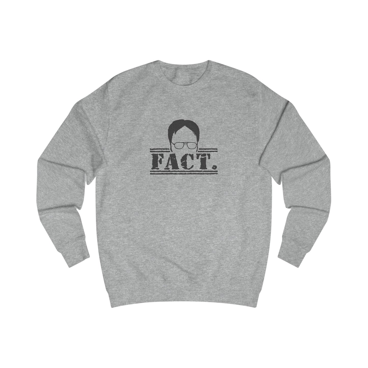 Dwight Schrute FACT. — The Office-Inspired Sweatshirt (Light)