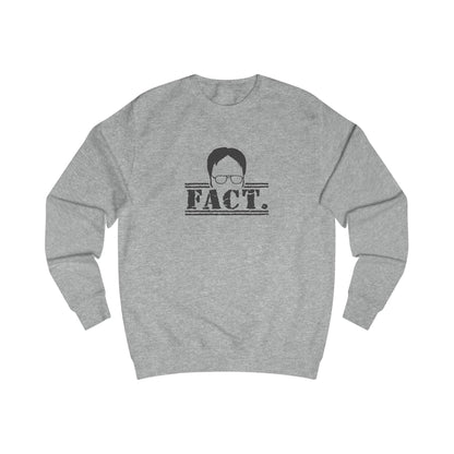 Dwight Schrute FACT. — The Office-Inspired Sweatshirt (Light)