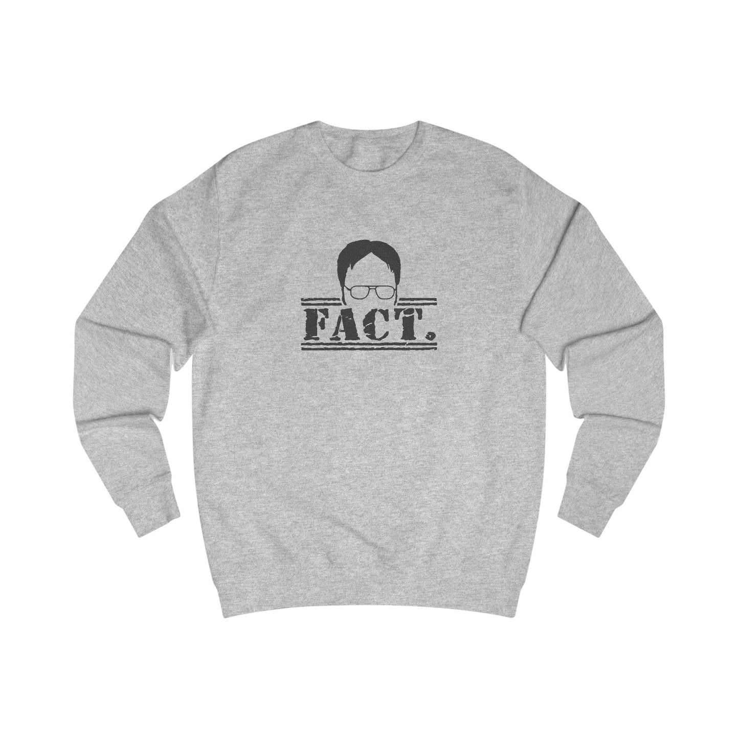 Dwight Schrute FACT. — The Office-Inspired Sweatshirt (Light)