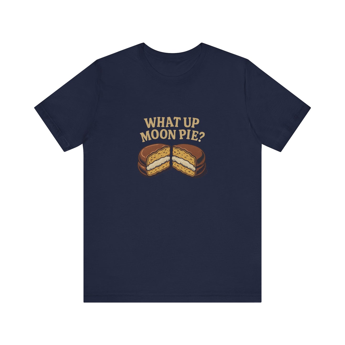 What Up, Moon Pie? — Big Bang Theory Retro Tee (Dark)