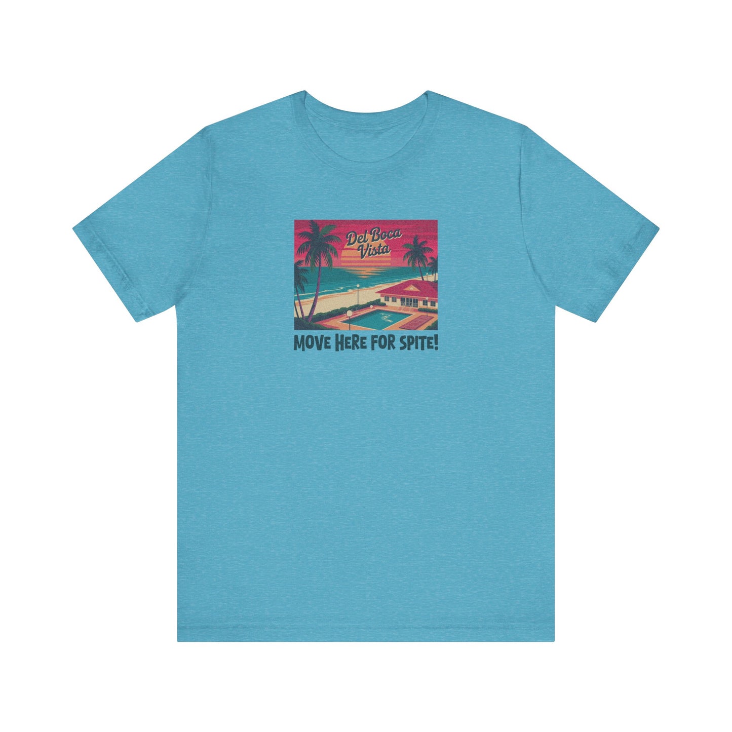 Del Boca Vista (Move Here For Spite!) — Seinfeld Retro Tee (Light)