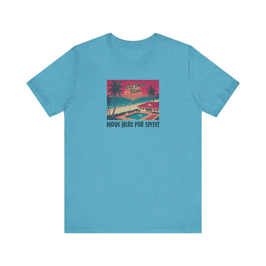 Del Boca Vista (Move Here For Spite!) — Seinfeld Retro Tee (Light)