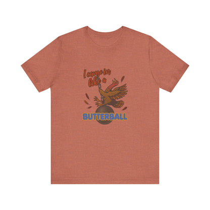 Like a Butterball — Miley Cyrus Thanksgiving Parody Retro Tee (Light)