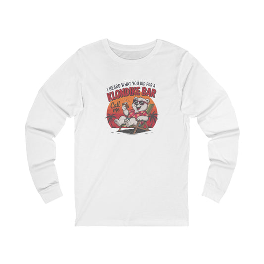 What You Did for a Klondike Bar — Retro Graphic Long Sleeve (Light)