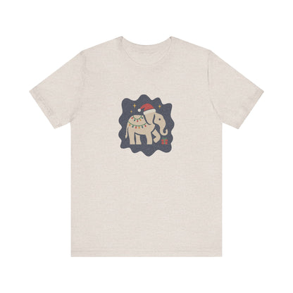 White Elephant Season — Retro Christmas Graphic Tee (Light)