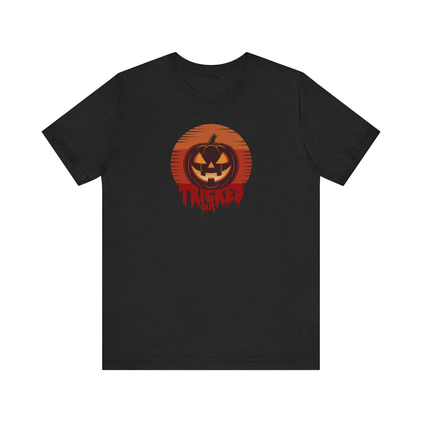 Tricked Out — Vintage Jack-O’-Lantern Tee (Dark)
