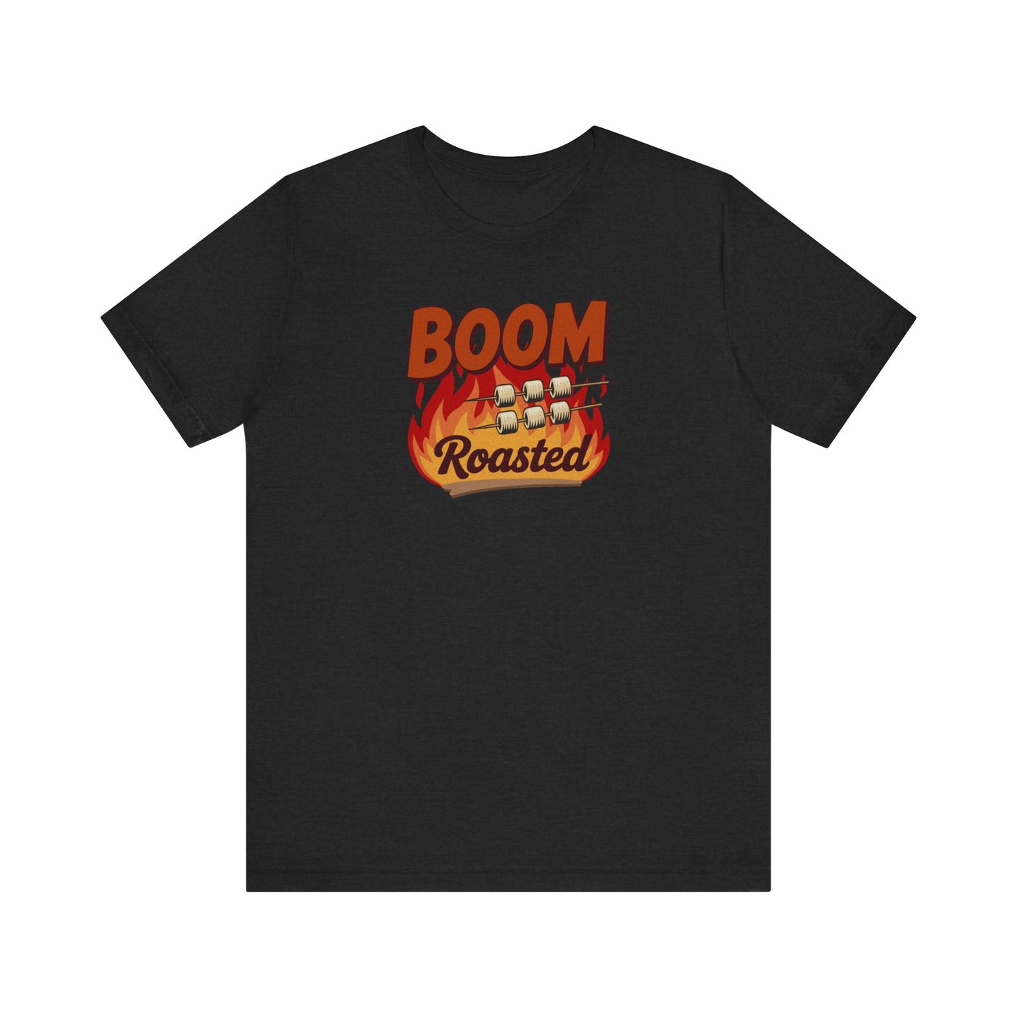 Boom, Roasted — Michael Scott Retro Tee (Dark)