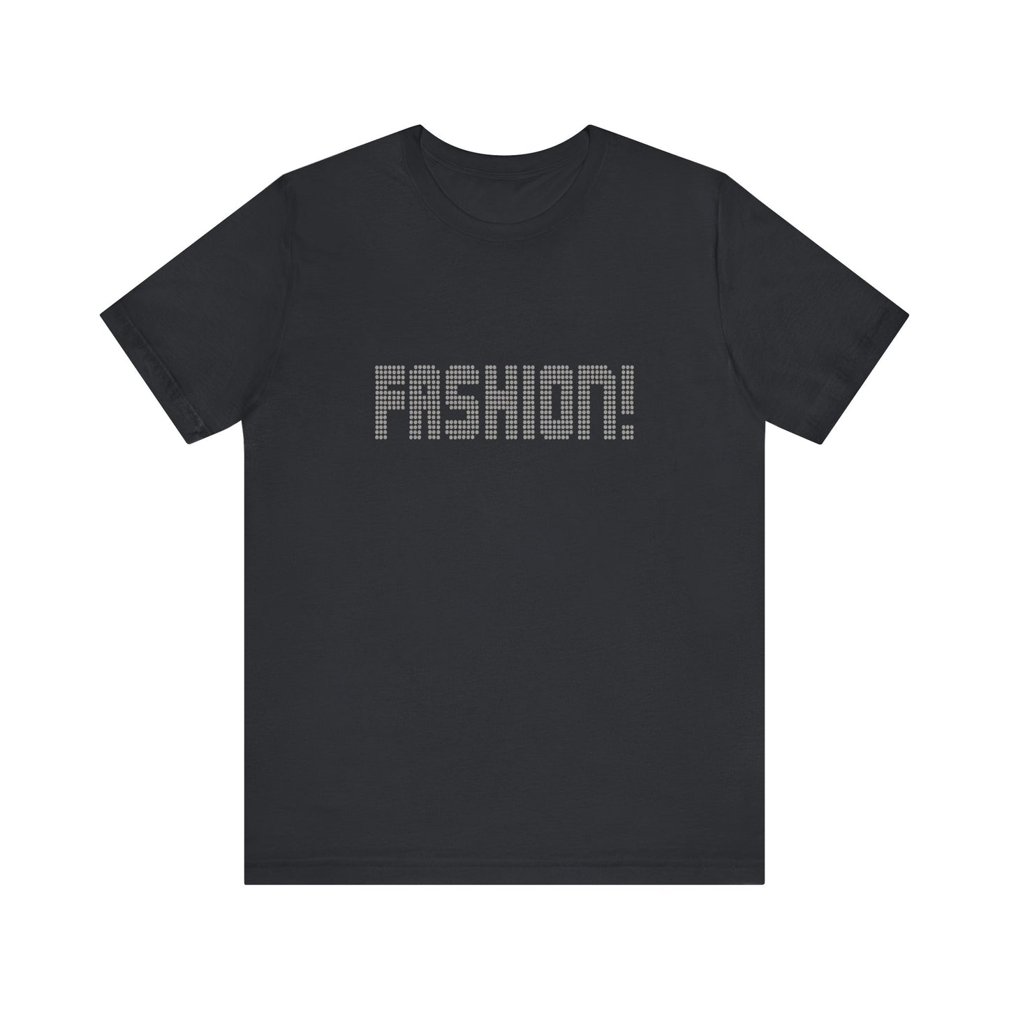 FASHION! — Psych Faux Rhinestones Retro Tee (Dark)