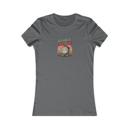 Go Hug a Land Mine — Dorothy Zbornak Retro Women's Tee (Dark)