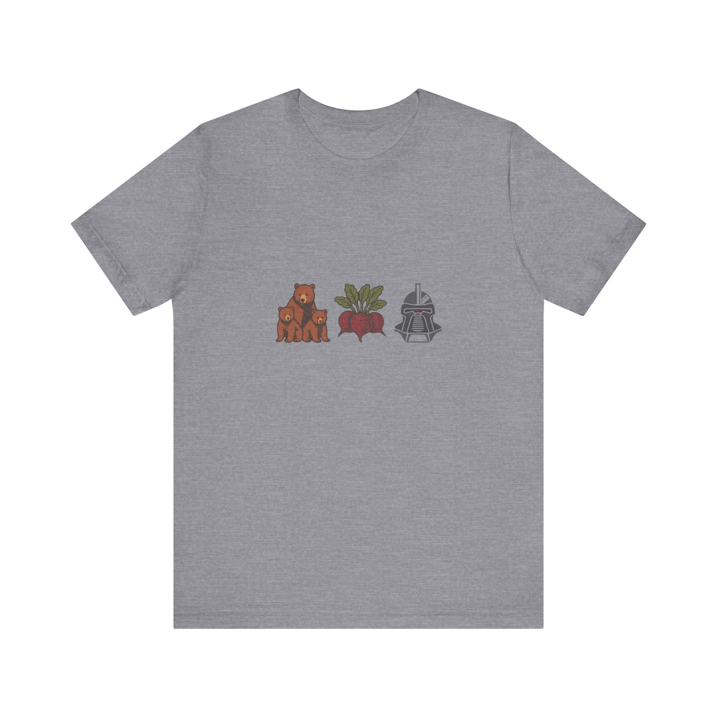 Bears, Beets, Battlestar (Icons) — Retro Tee (Light)