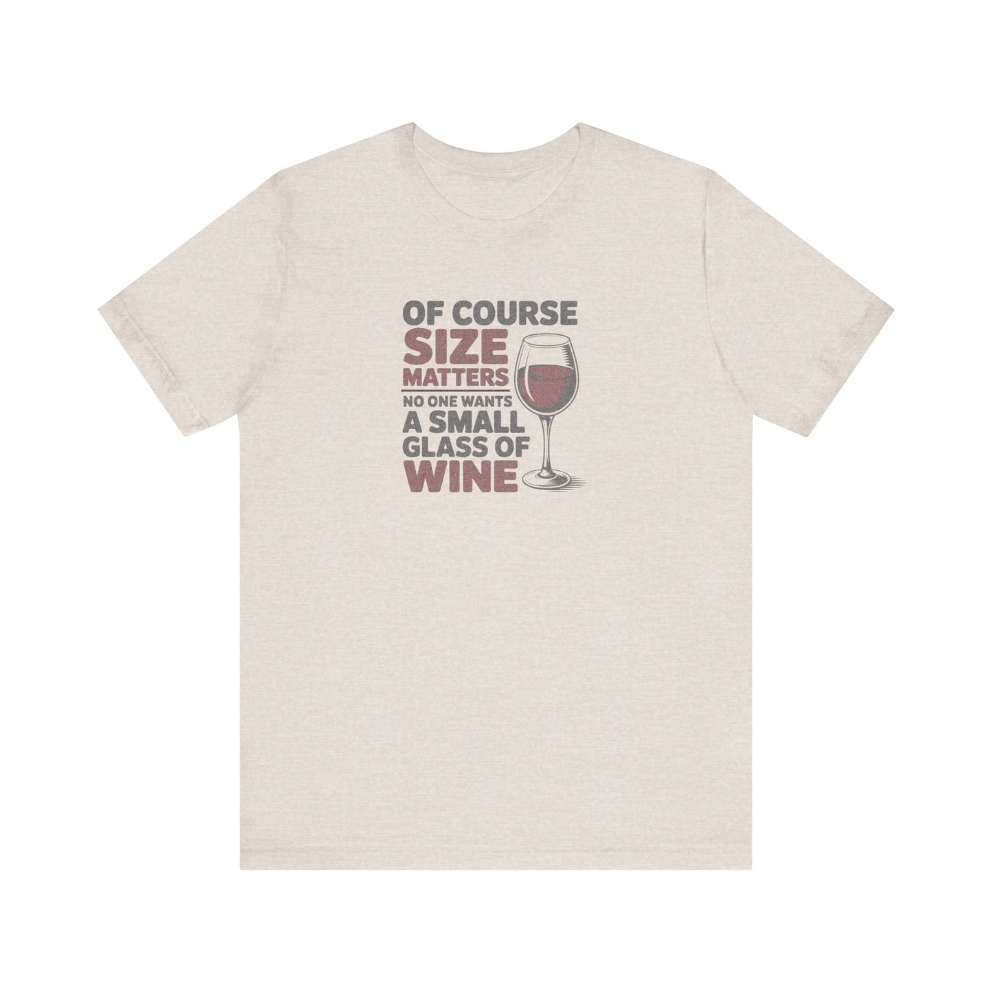 Big Glass Energy — Wine Lover Retro Tee (Light)