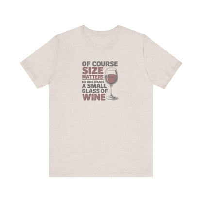 Big Glass Energy — Wine Lover Retro Tee (Light)