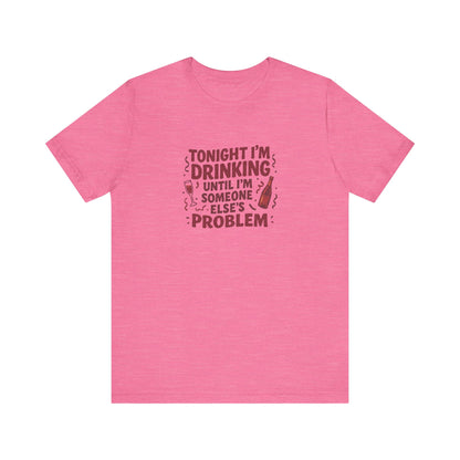 The Problem is Coming From Inside the Bar — Retro Tee (Light)