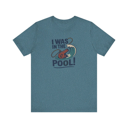 I Was in the Pool! — George Costanza Shrinkage Retro Tee (Light)