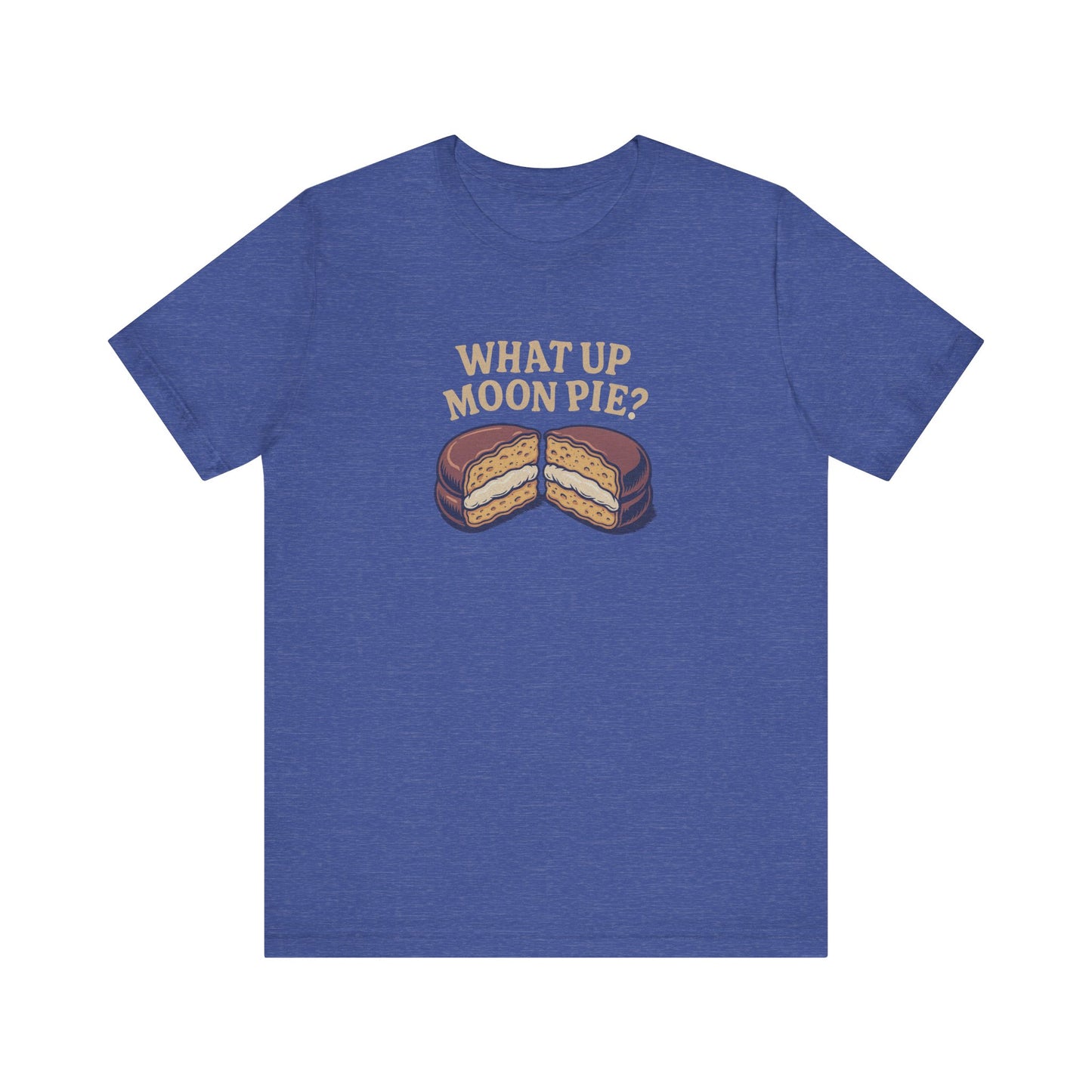What Up, Moon Pie? — Big Bang Theory Retro Tee (Dark)