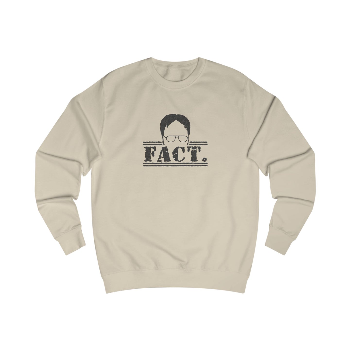 Dwight Schrute FACT. — The Office-Inspired Sweatshirt (Light)
