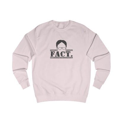 Dwight Schrute FACT. — The Office-Inspired Sweatshirt (Light)