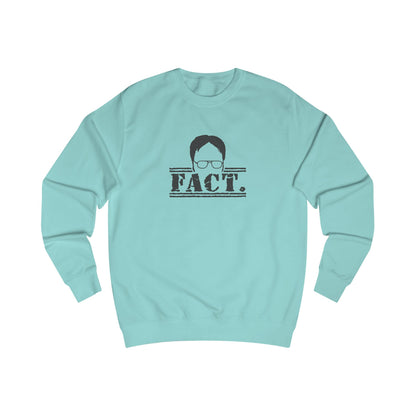Dwight Schrute FACT. — The Office-Inspired Sweatshirt (Light)