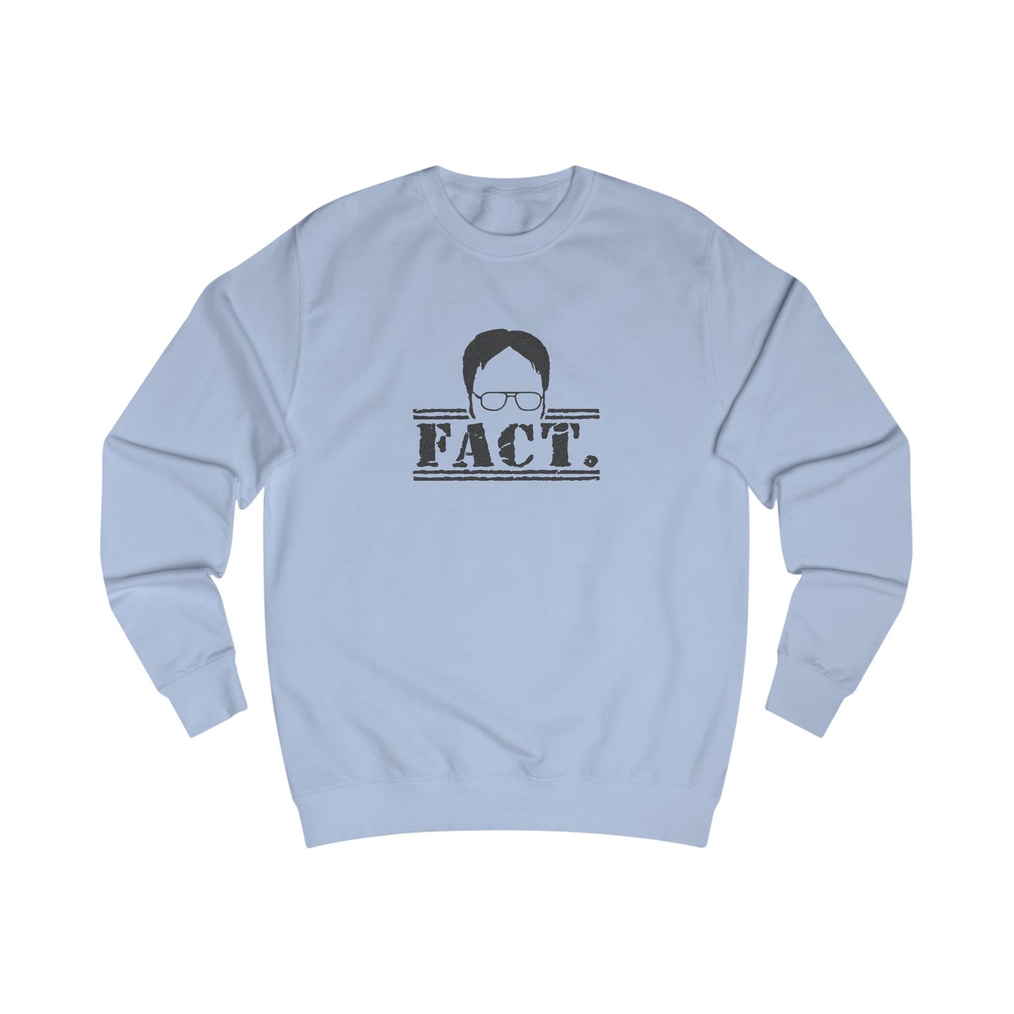 Dwight Schrute FACT. — The Office-Inspired Sweatshirt (Light)