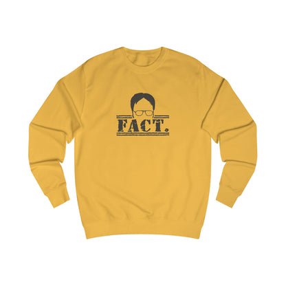 Dwight Schrute FACT. — The Office-Inspired Sweatshirt (Light)