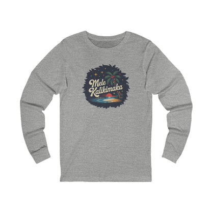 Mele Kalikimaka — Retro Hawaiian Christmas Long Sleeve (Light)