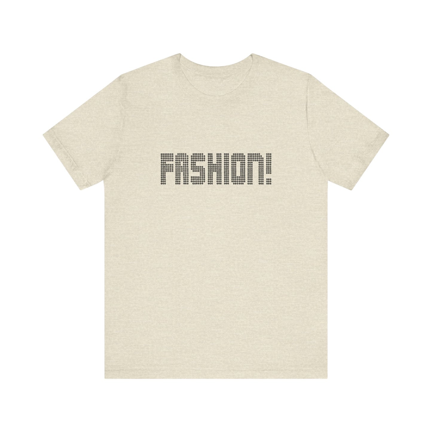 FASHION! — Psych Faux Rhinestones Retro Tee (Light)