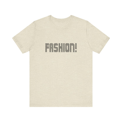 FASHION! — Psych Faux Rhinestones Retro Tee (Light)