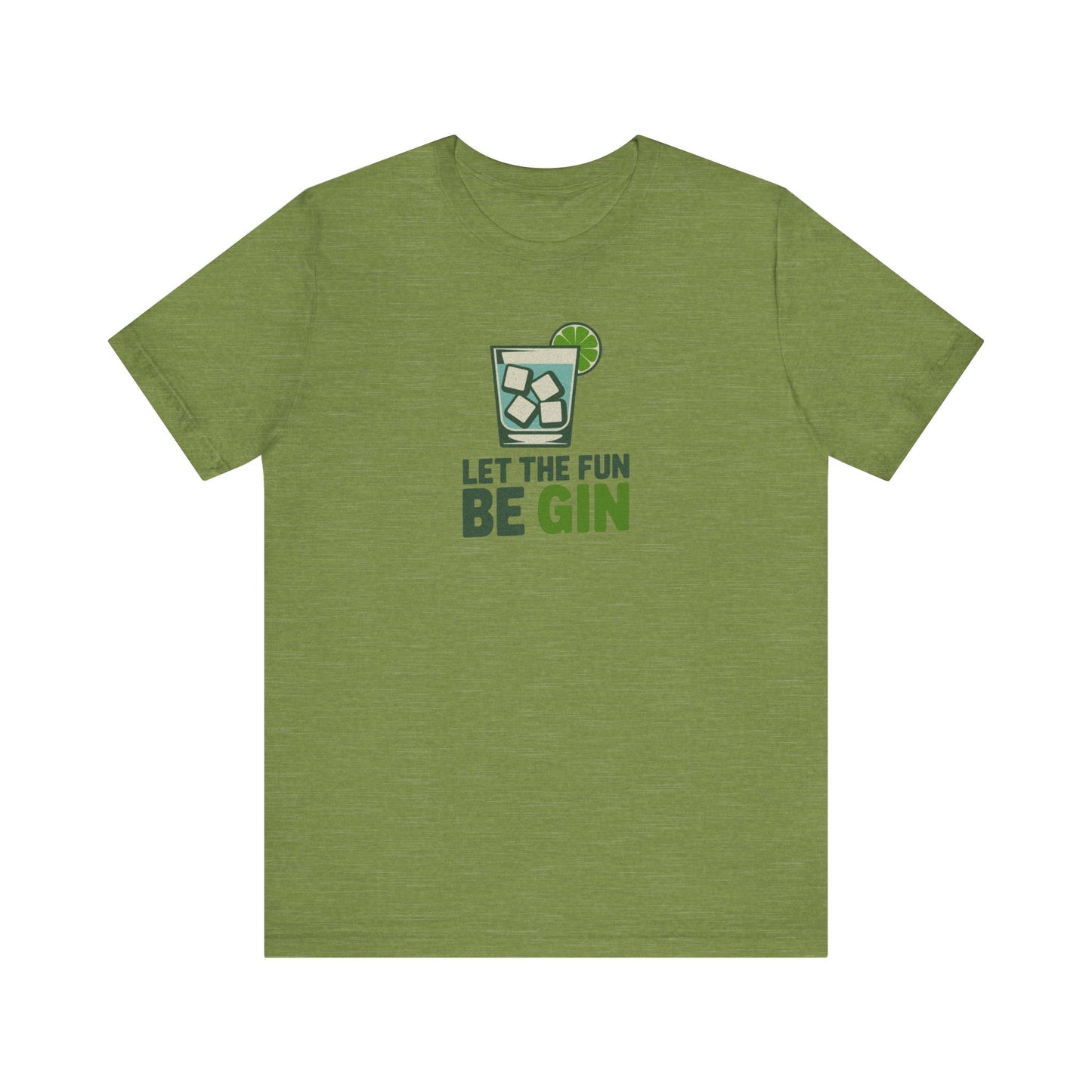 Party Starter: Let the Fun Be Gin – Cocktail Retro Tee (Light)