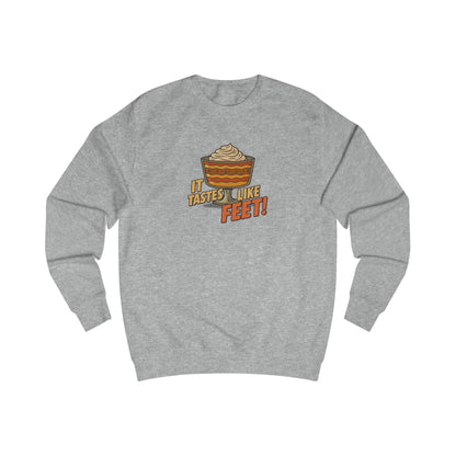 It Tastes Like Feet! — Thanksgiving Trifle Retro Sweatshirt (Light)