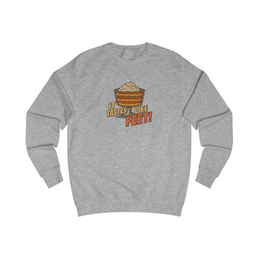 It Tastes Like Feet! — Thanksgiving Trifle Retro Sweatshirt (Light)