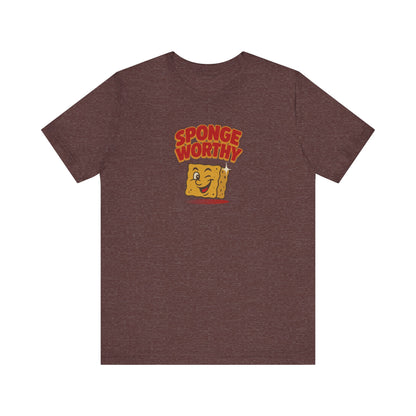 Spongeworthy — Seinfeld Retro Cartoon Tee (Dark)