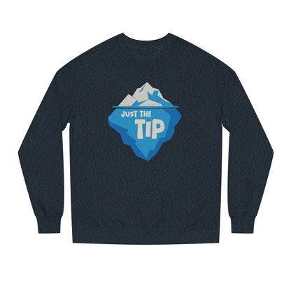 Just the Tip of the Iceberg — Flirtatious Retro Sweatshirt (Dark)