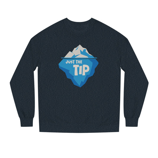 Just the Tip of the Iceberg — Flirtatious Retro Sweatshirt (Dark)