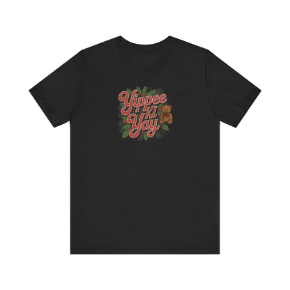 Yippee Ki Yay — Die Hard Retro Christmas Tee (Dark)