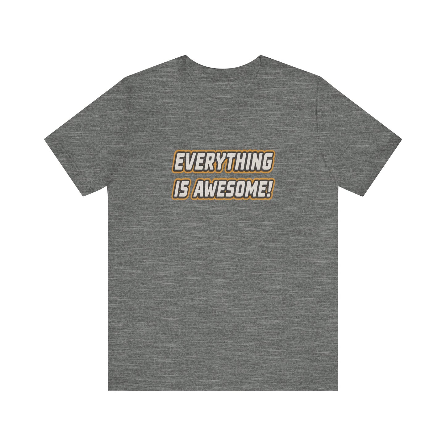 Everything is Awesome! — The LEGO Movie-Inspired Retro Tee (Light)