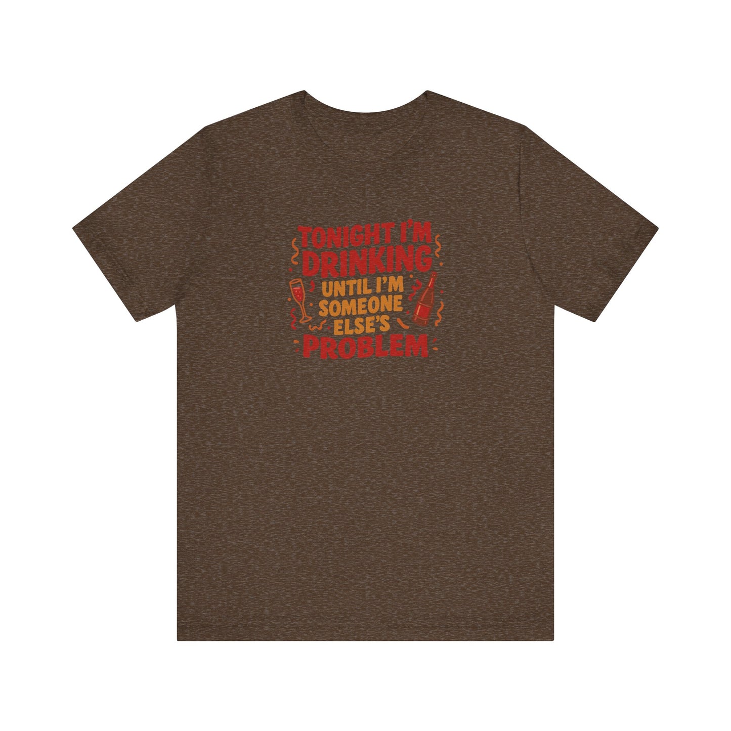 The Problem is Coming From Inside the Bar — Retro Tee (Dark)