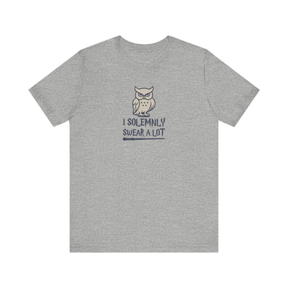 I Solemnly Swear a Lot — Harry Potter Retro Tee (Light)