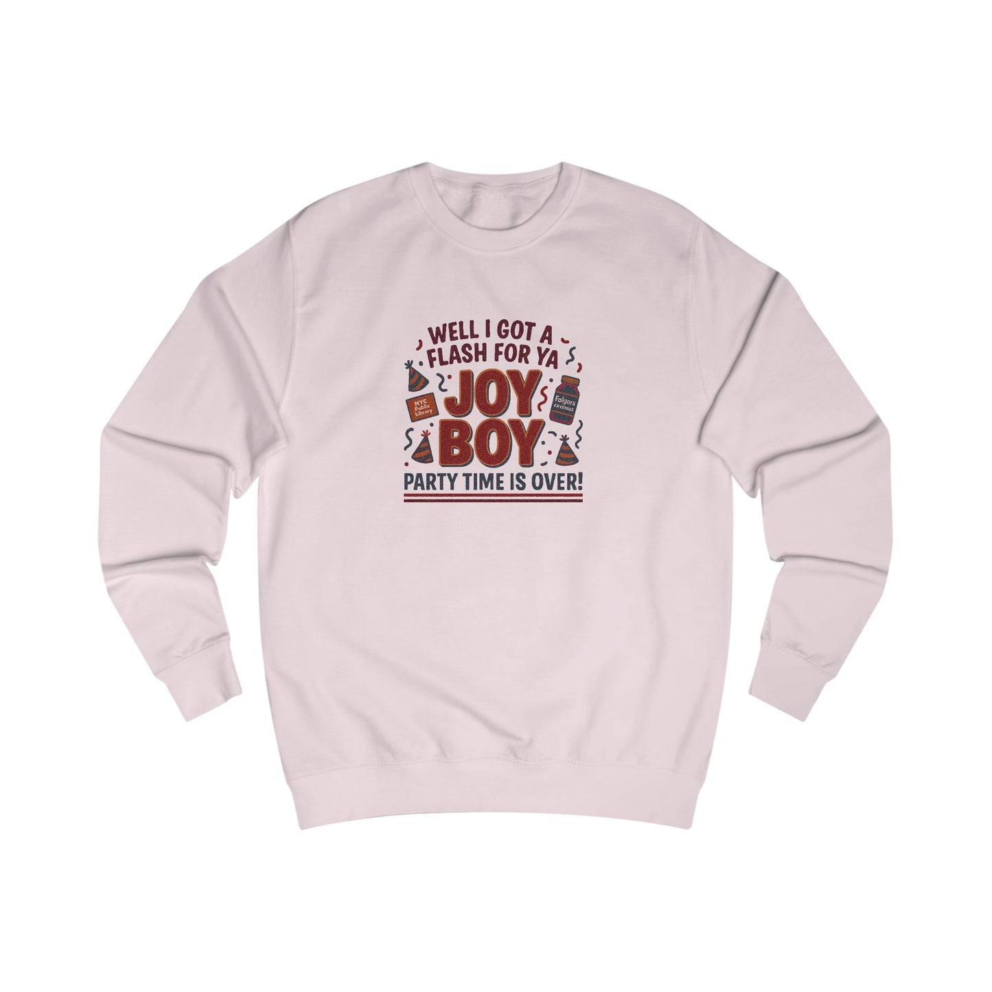 Joy Boy — Seinfeld Library Investigator Sweatshirt (Light)