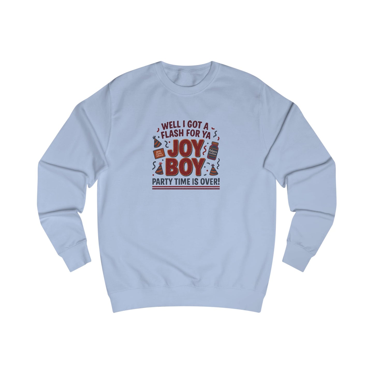 Joy Boy — Seinfeld Library Investigator Sweatshirt (Light)
