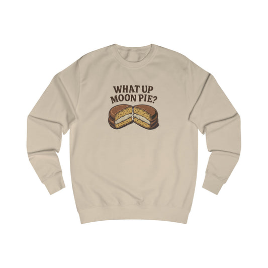 What Up, Moon Pie? — Big Bang Theory Sweatshirt (Light)