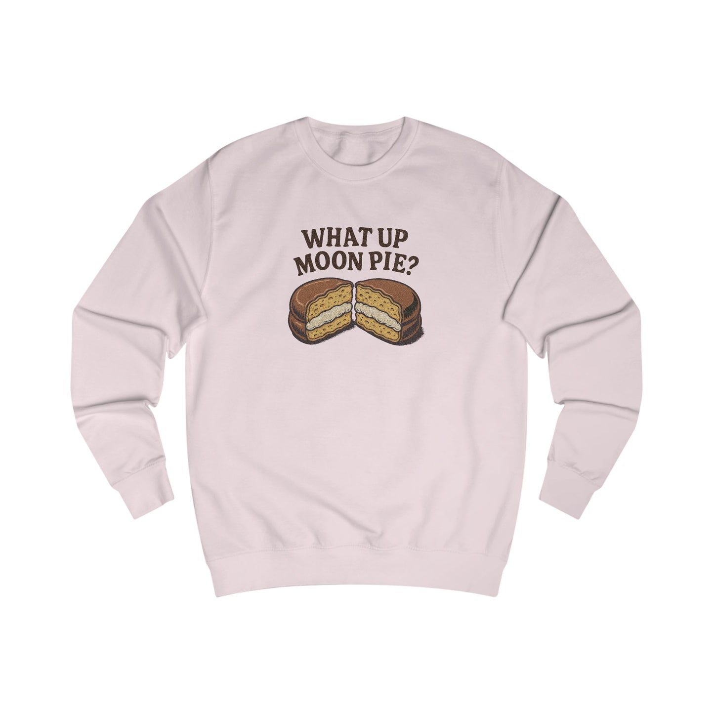 What Up, Moon Pie? — Big Bang Theory Sweatshirt (Light)
