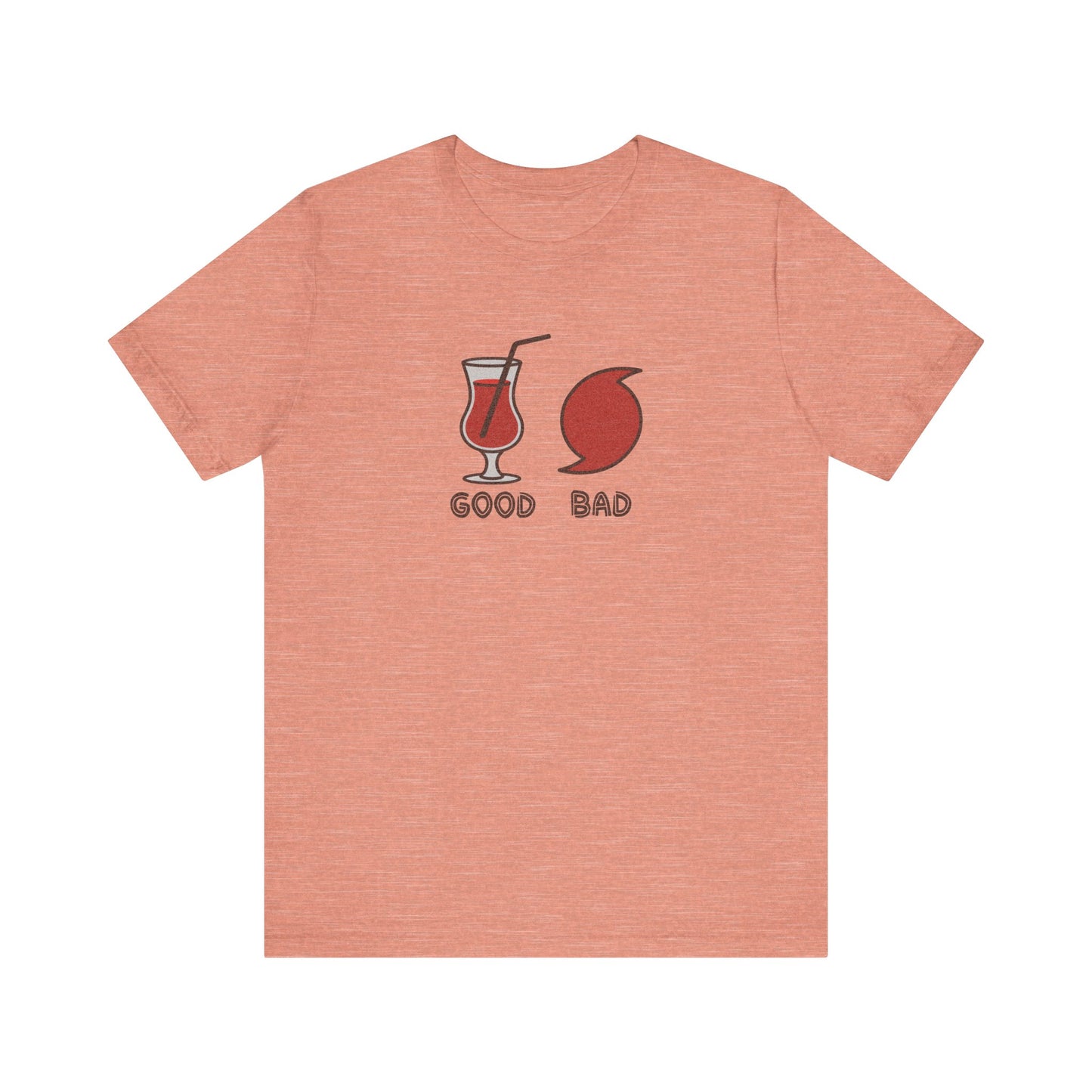 Good Hurricane, Bad Hurricane – Tropical Retro Tee (Light)