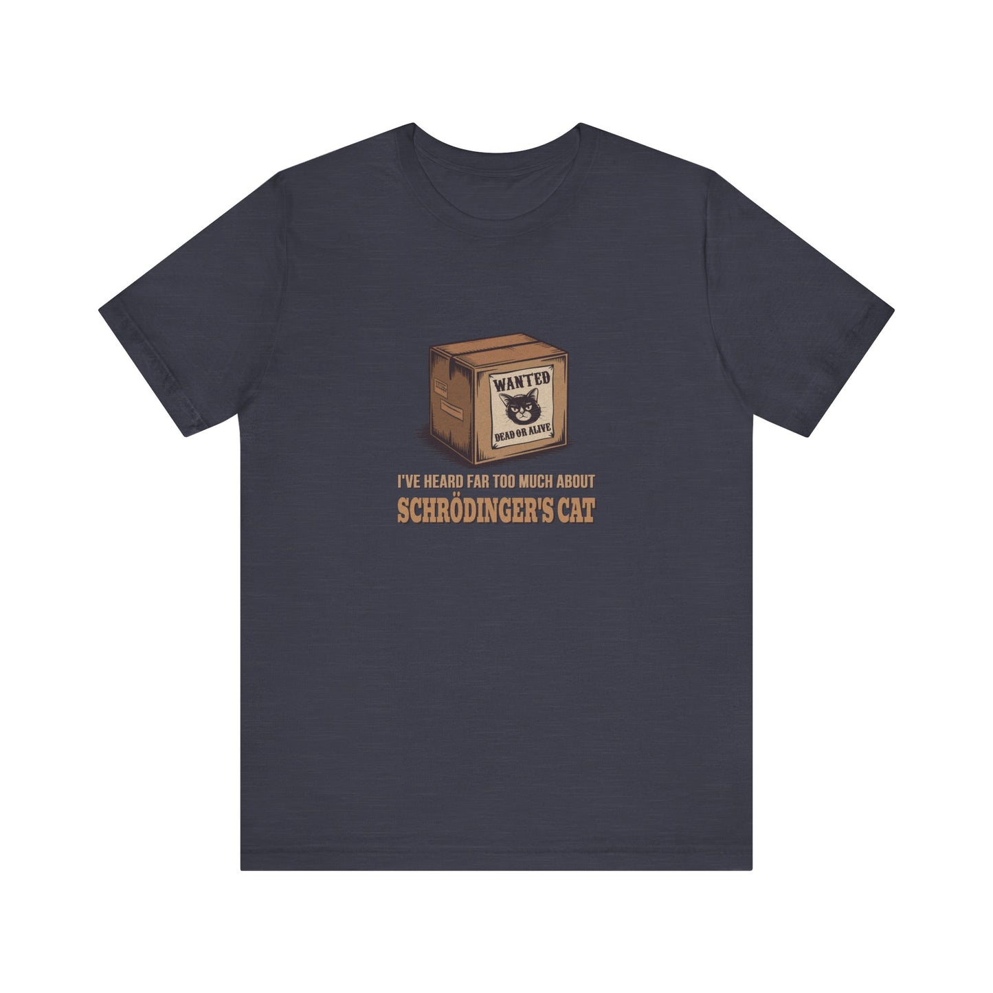 Schrödinger’s Cat — Big Bang Theory Retro Tee (Dark)