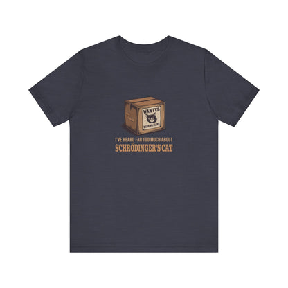 Schrödinger’s Cat — Big Bang Theory Retro Tee (Dark)