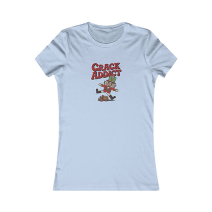 Crack Addict Nutcracker (Unhinged Remix) — Retro Women's Tee (Light)